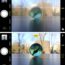 Effect on picture focus and sharpness of fingerprints on a smartphone lens