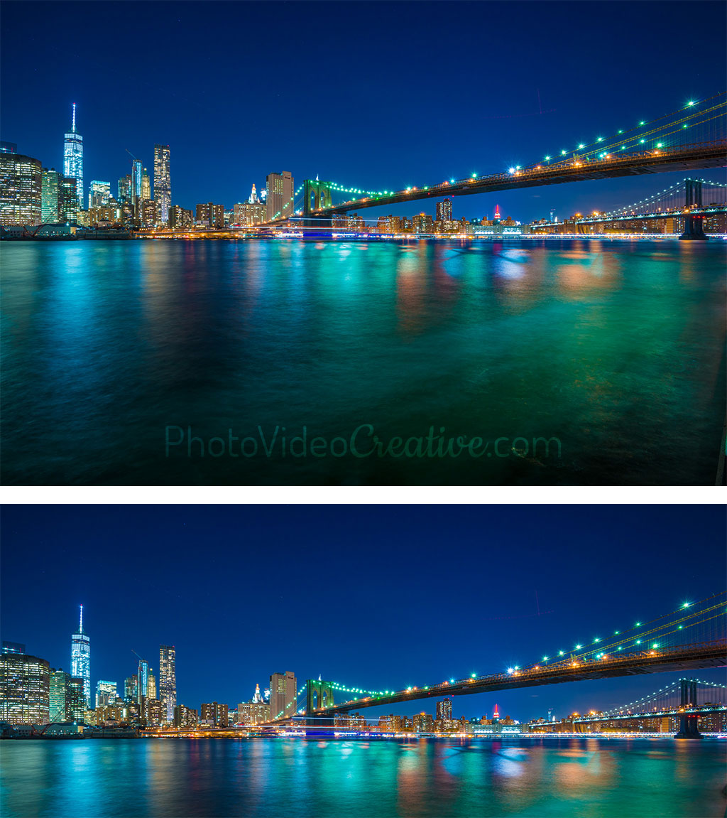 Photo cropping with horizontal panoramic aspect ratio